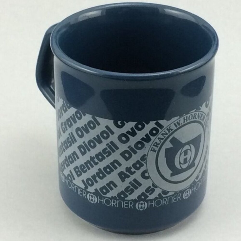 Vintage Frank W Horner Inc Mug Cup OTC Medications Canadian Pharmaceuticals